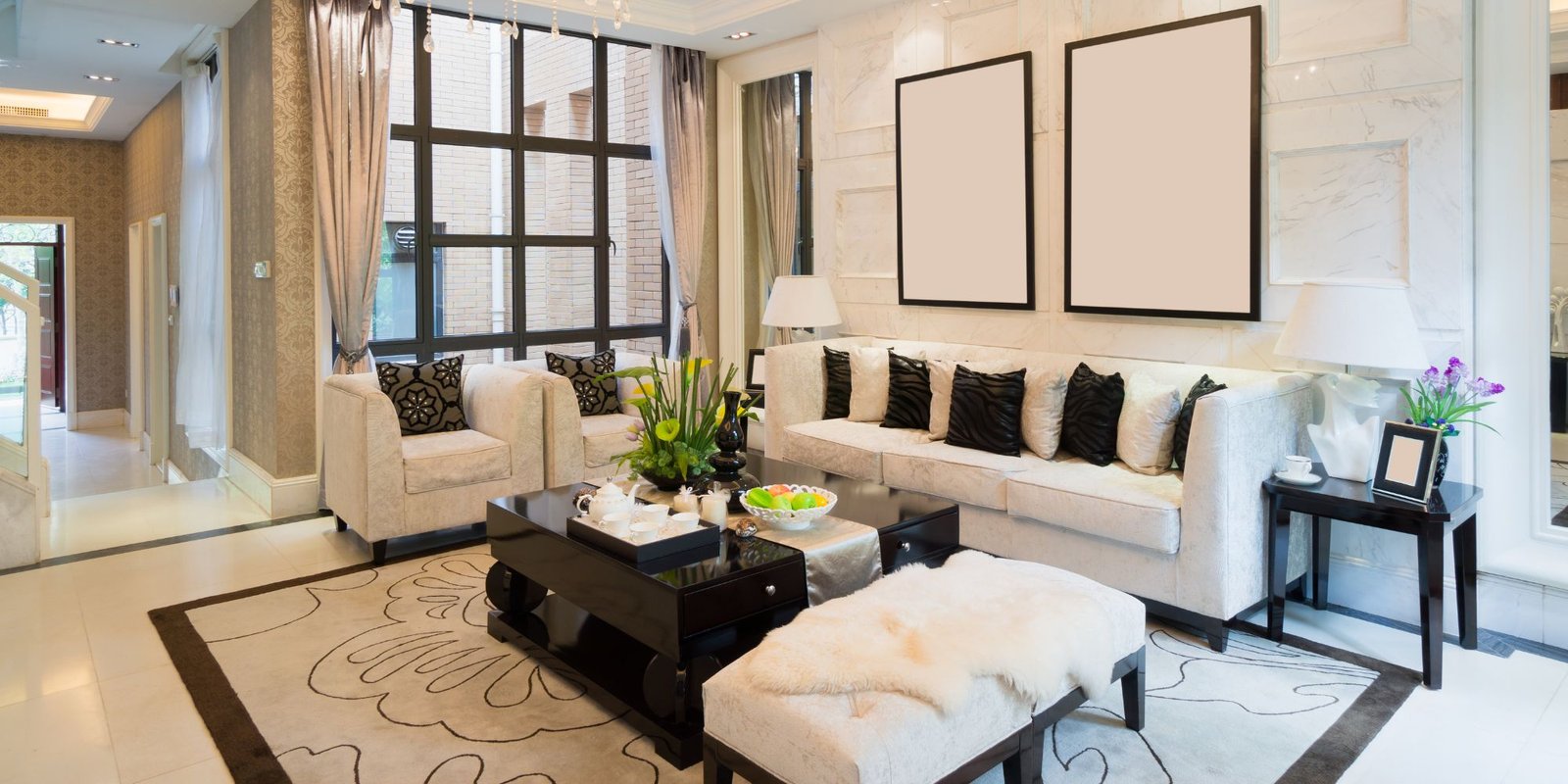 Luxury Living Room Interior