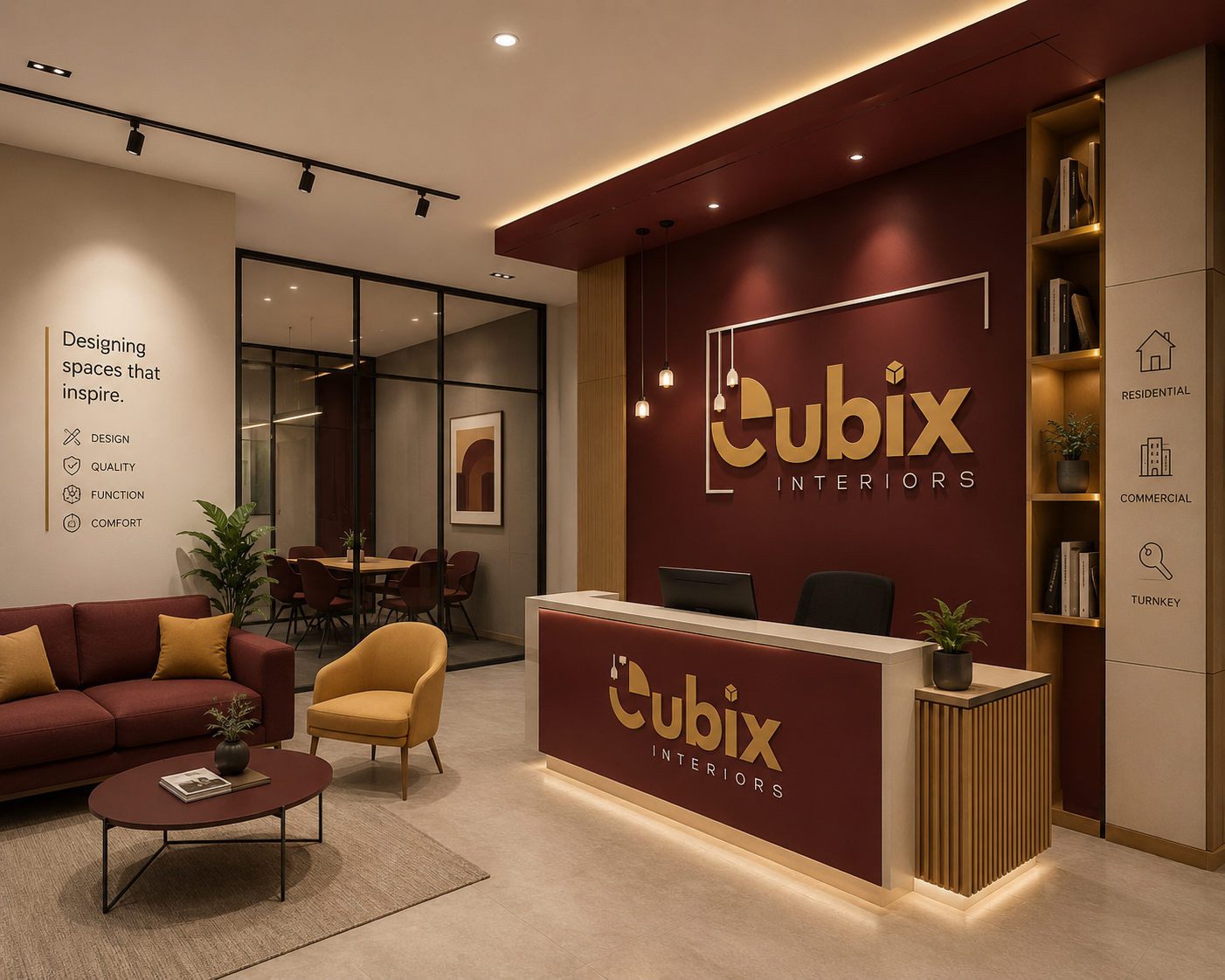Cubix Interior Office