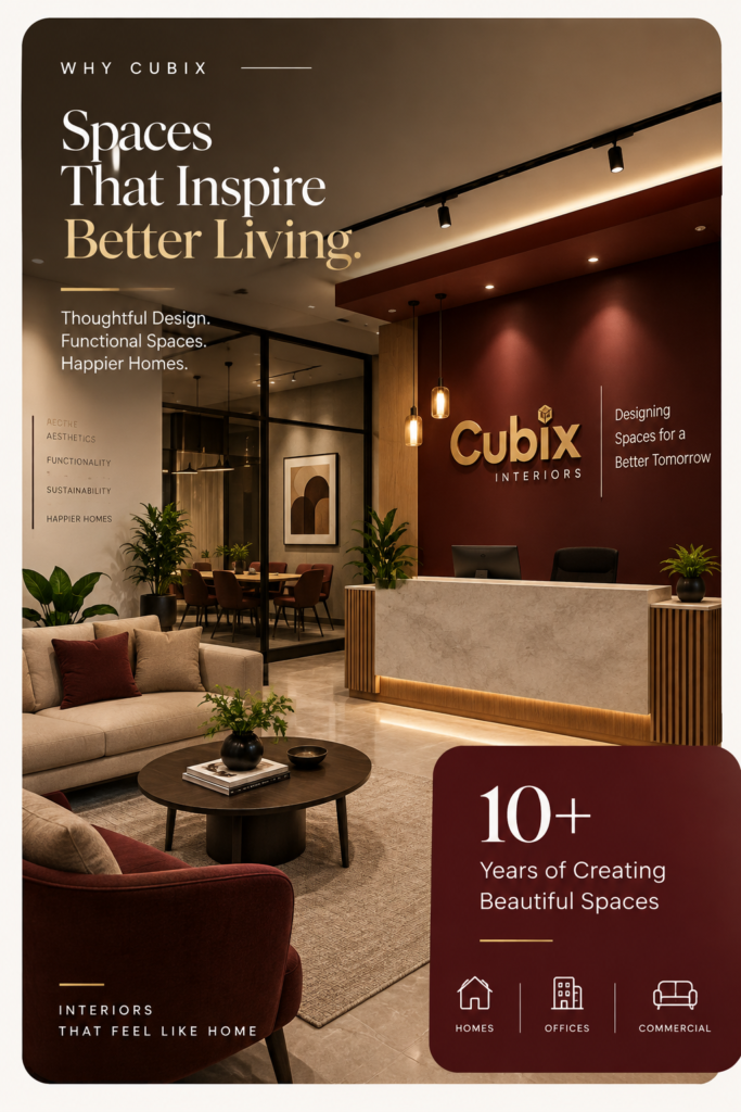 Cubix Interiors Design Services